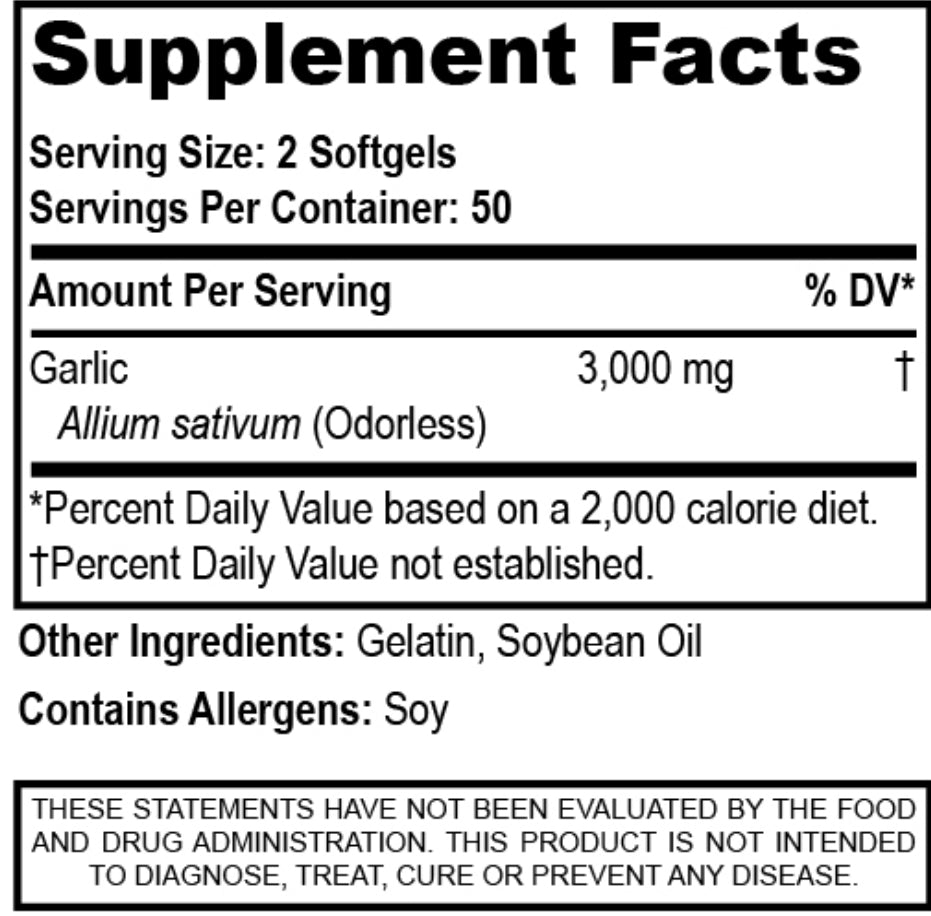 Odorless Garlic (Ajo)