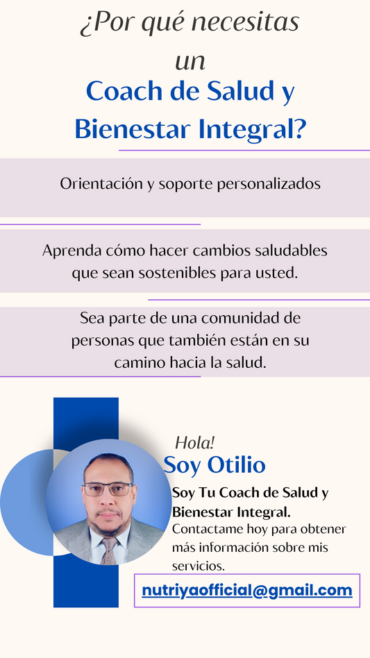 Coach de Salud y Bienestar Integral Dr. Otilio
