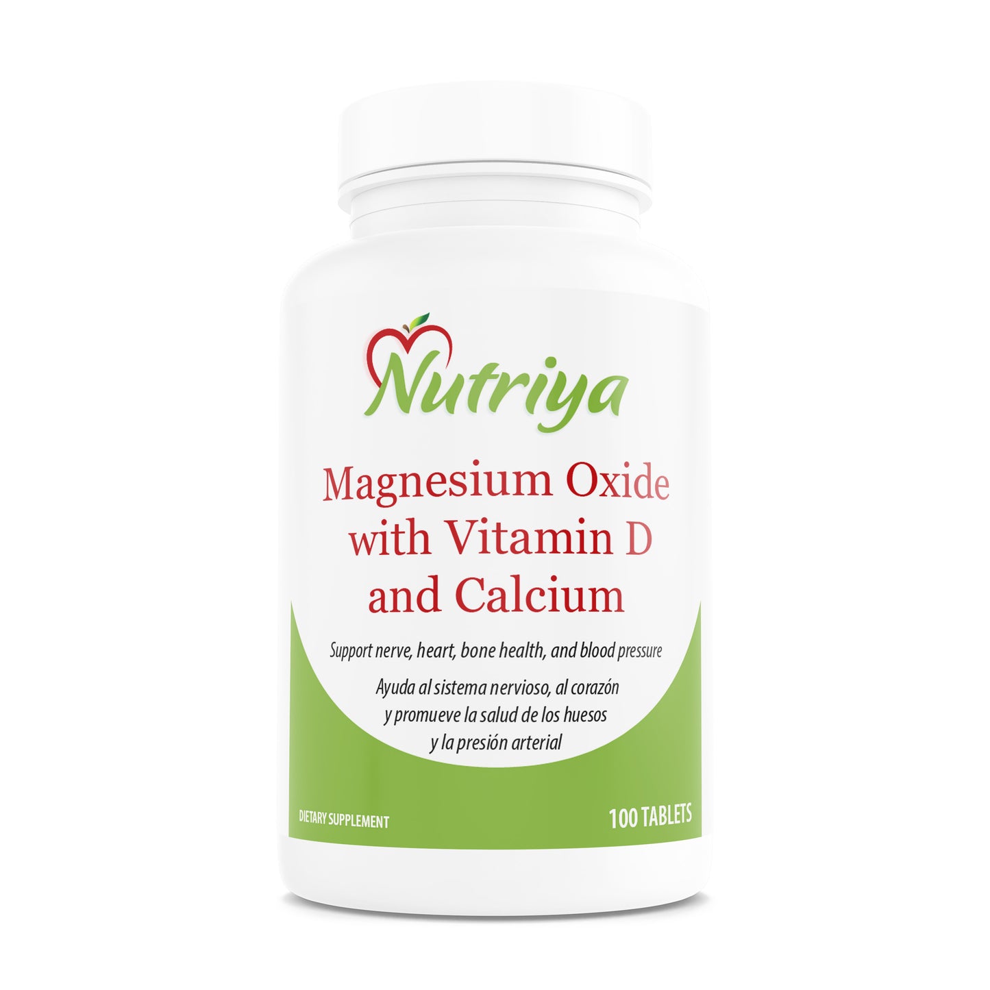 Magnesium oxide with vitamin D3 and Oyster Calcium